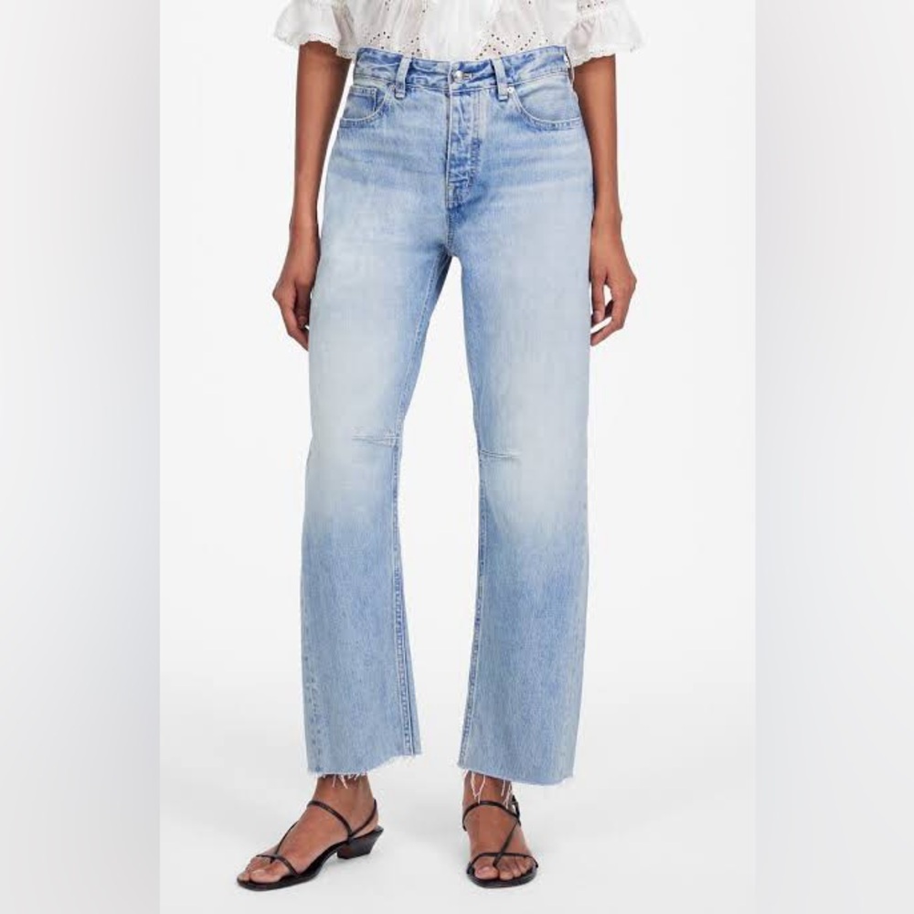 Madewell Darted Barrel Jeans- Edmonson Wash